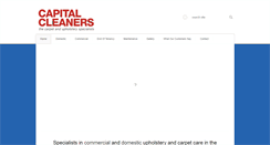 Desktop Screenshot of capital-cleaners.co.uk
